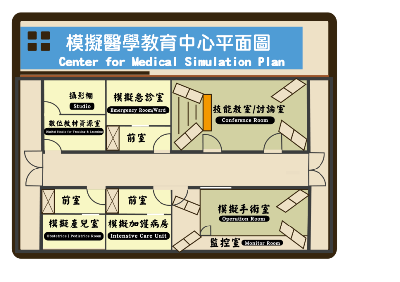 模擬醫學教育中心平面圖3